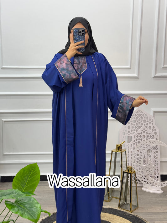 عباية + كيمونو